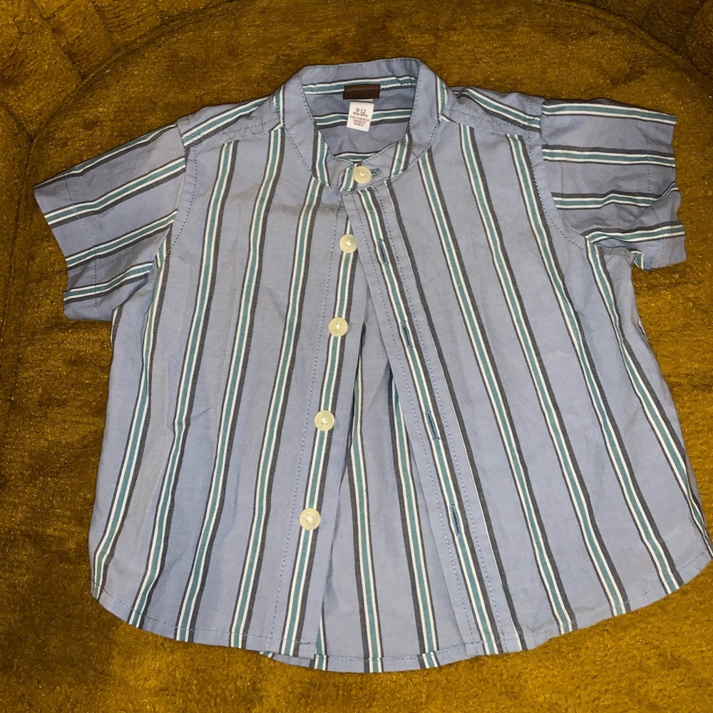 Tea striped button up
